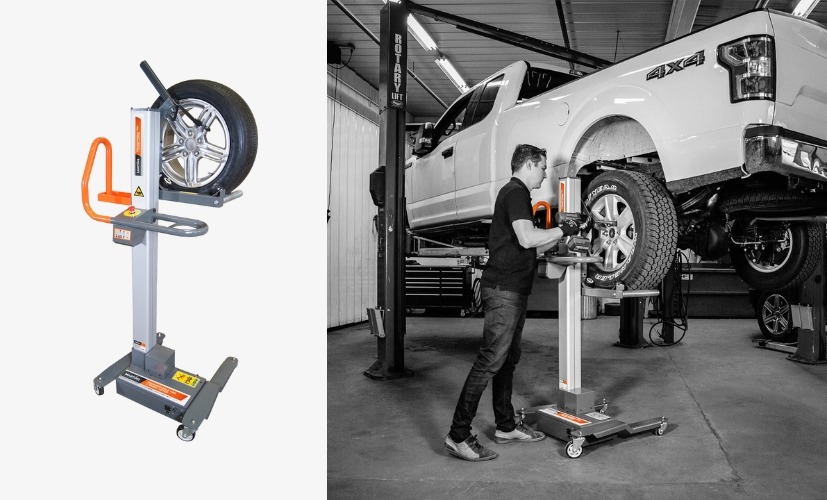 Lyft hjul upp till 65 kilo